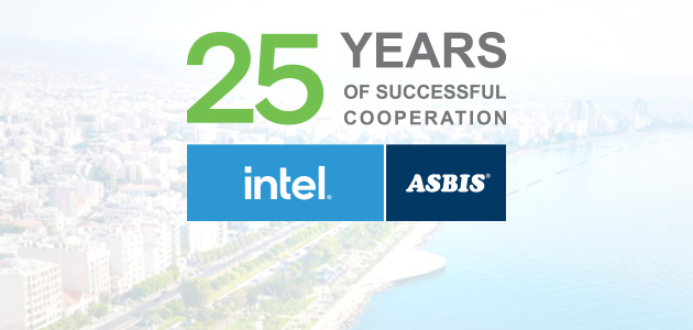 Az ASBIS és az Intel a 25 éves partnerségét ünnepli