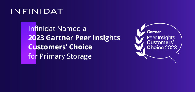 Az Infinidat immár negyedik alkalommal kapta meg a Gartner® Peer Insights™ 2023-as, elsődleges tárolótárakra vonatkozó elismerését.