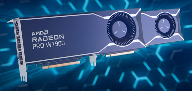 AMD Radeon™ PRO W7900 & W7800 Workstation grafikus vezérlők