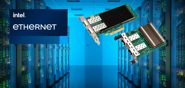 Az új generációs Intel Ethernet megoldások a nagy teljesítményű hálózatokhoz